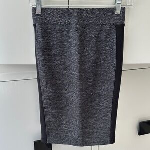 Marine Layer Heather Gray Pencil Skirt